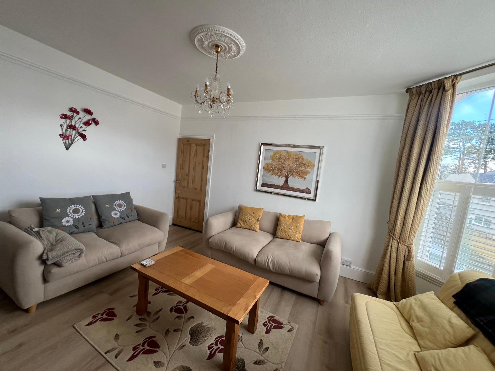 Spacious First Floor Family Flat, Sea View Torquay Exteriér fotografie